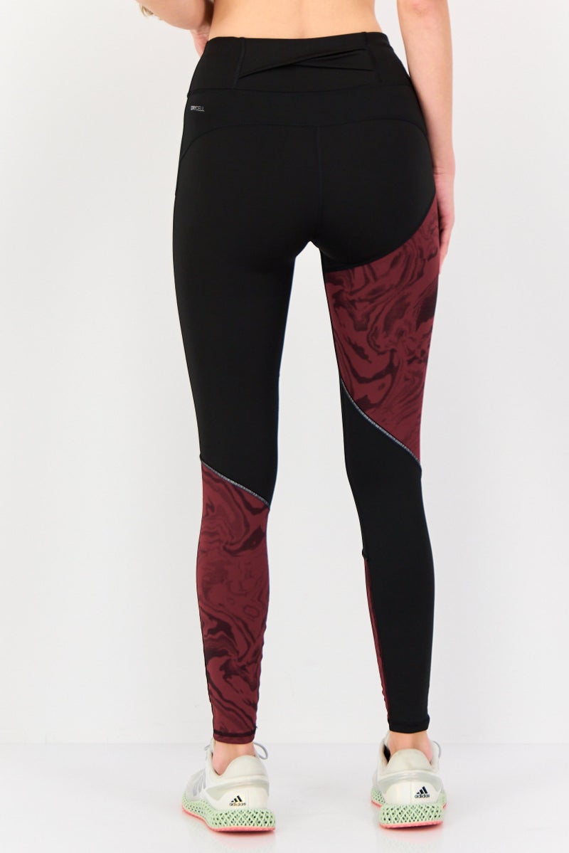 PUMA  leggings جري ضيقة تناسب النساء بشعار العلامة التجارية، متعددة الألوان - Image 2
